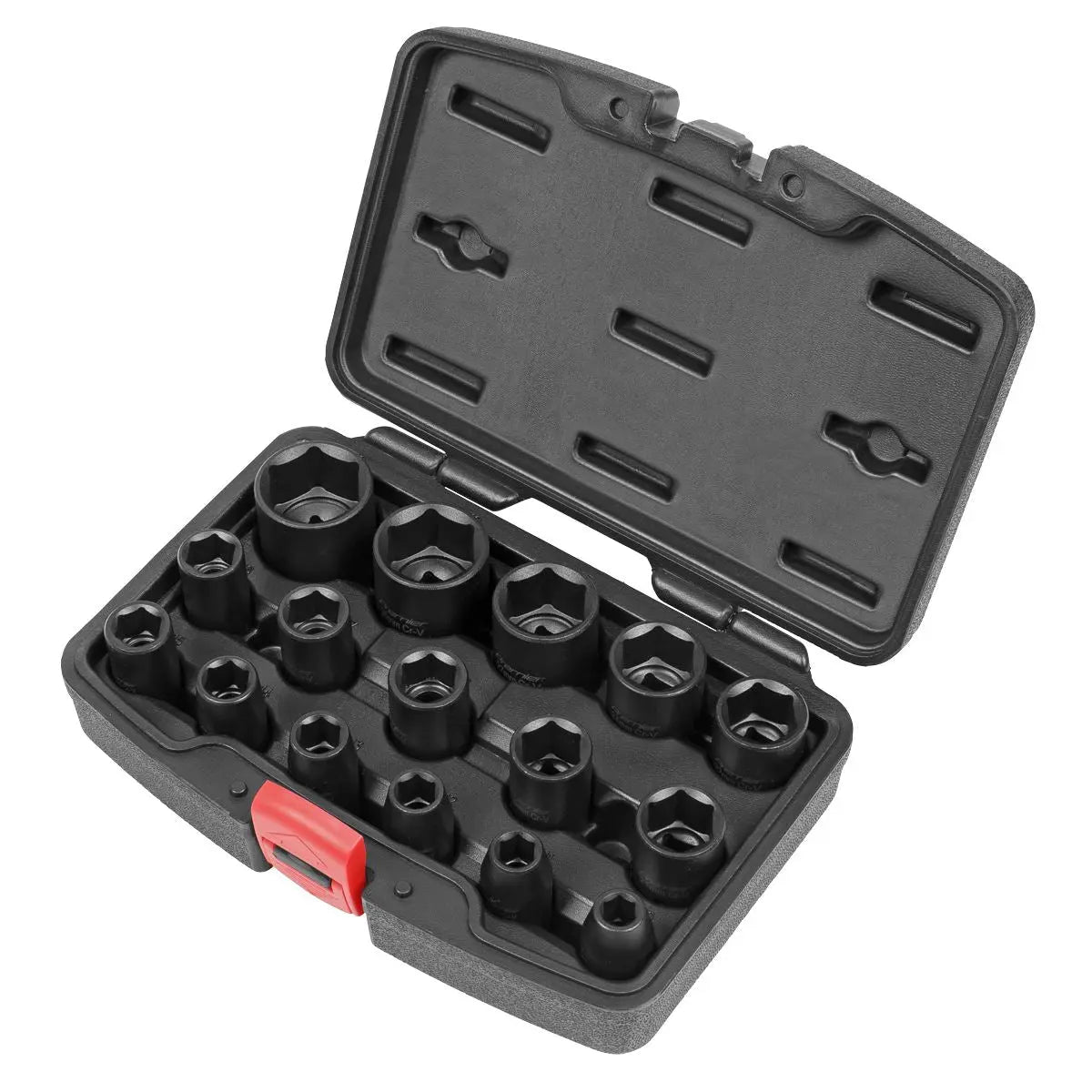 Sealey Premier Impact Socket Set 16pc 1/2"Sq Drive  White Rose Tools