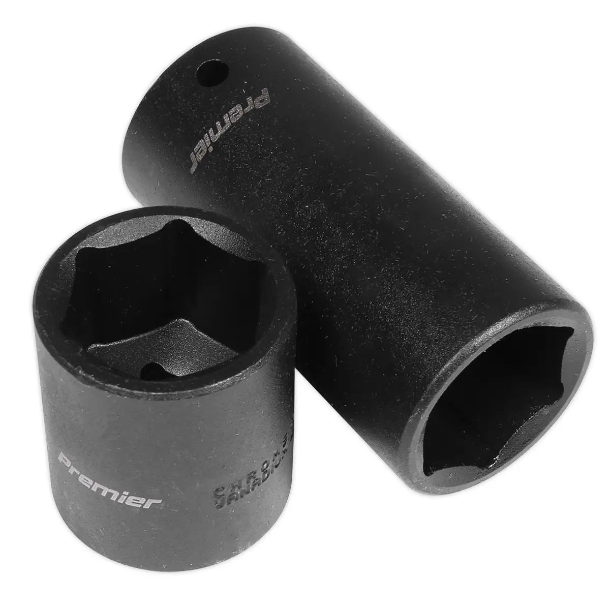 Sealey Premier Impact Socket Set 34pc 1/2"Sq Drive Metric 