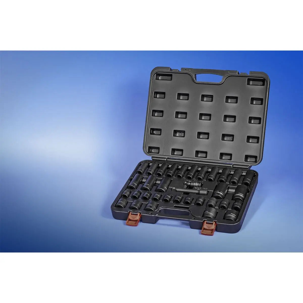 Sealey Premier Impact Socket Set 34pc 1/2"Sq Drive Metric 