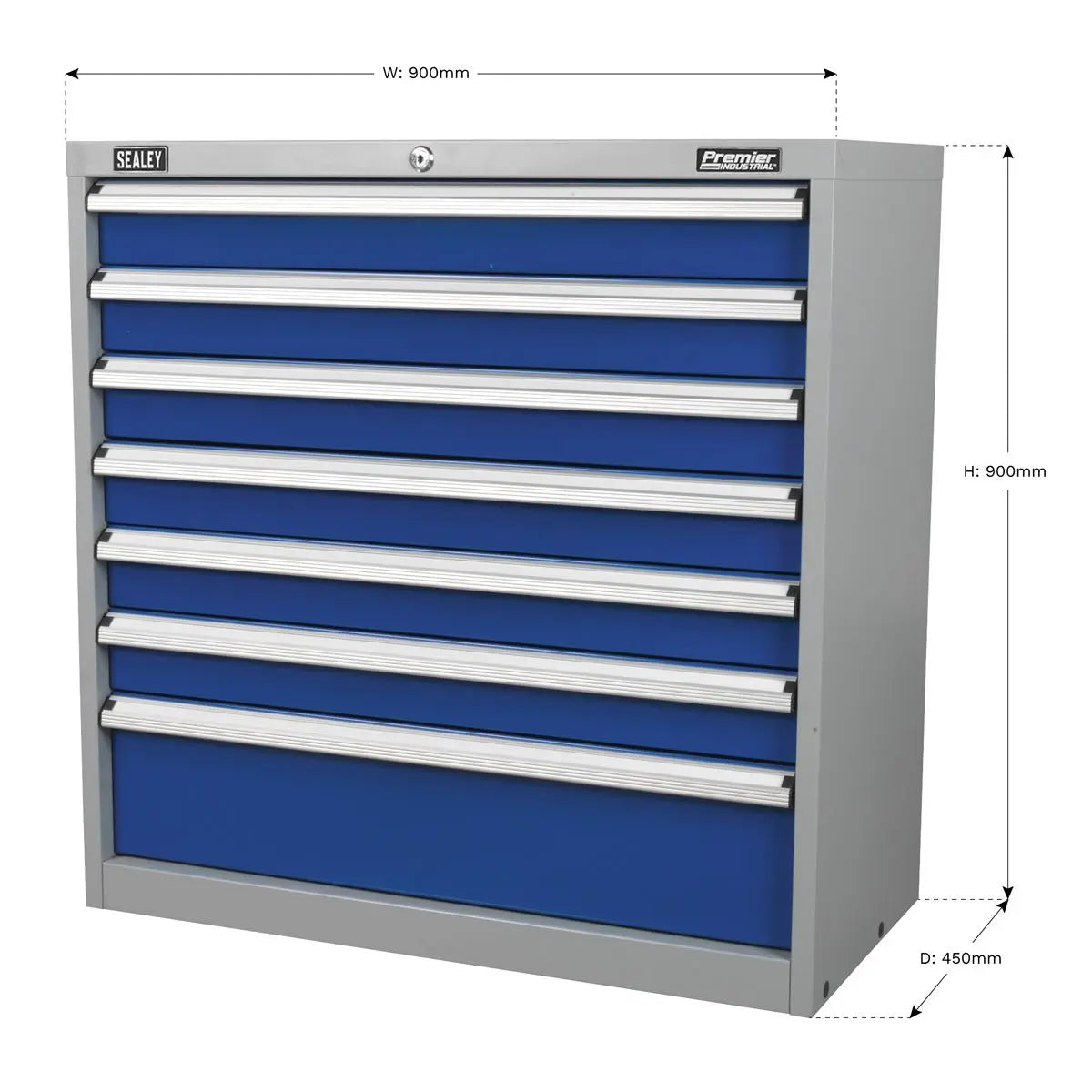 Sealey Premier Industrial Industrial Cabinet 7 Drawer 