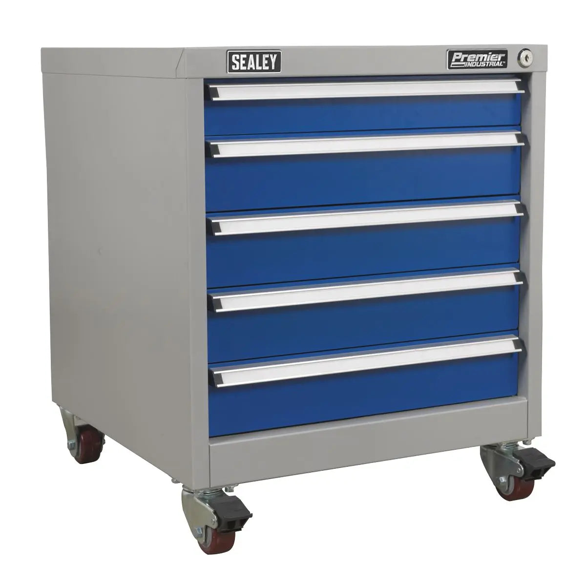 Sealey Premier Industrial Mobile Industrial Cabinet 5 Drawer 
