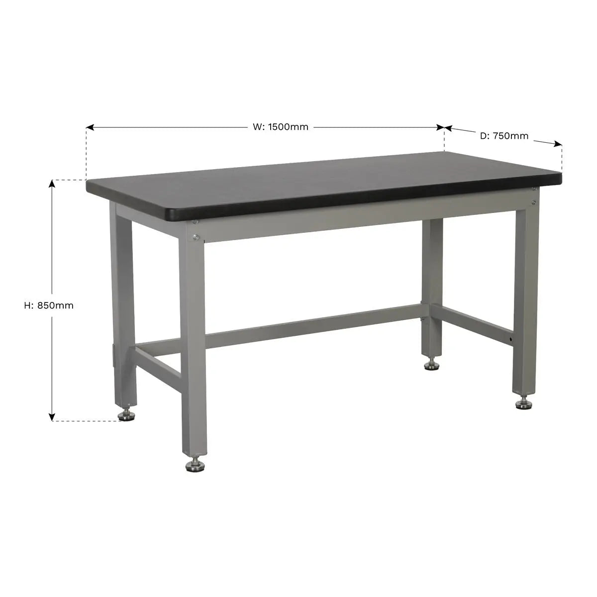 Sealey Premier Industrial Workbench Steel Industrial 1.5m 