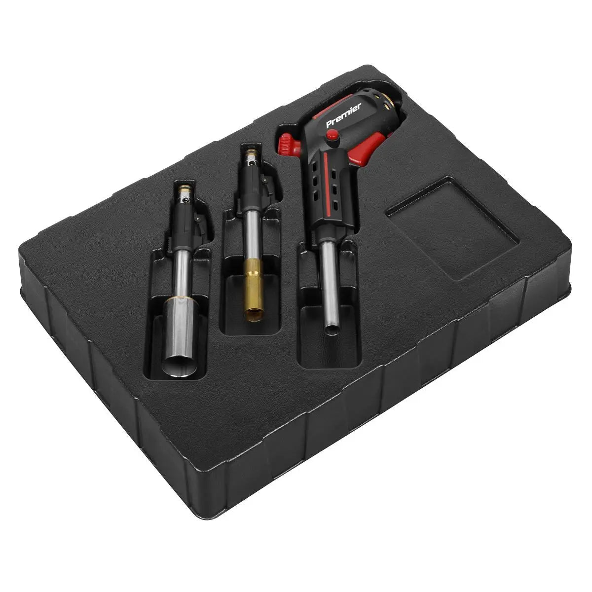 Sealey Premier Interchangeable Propane Torch Set 3-In-1  White Rose Tools