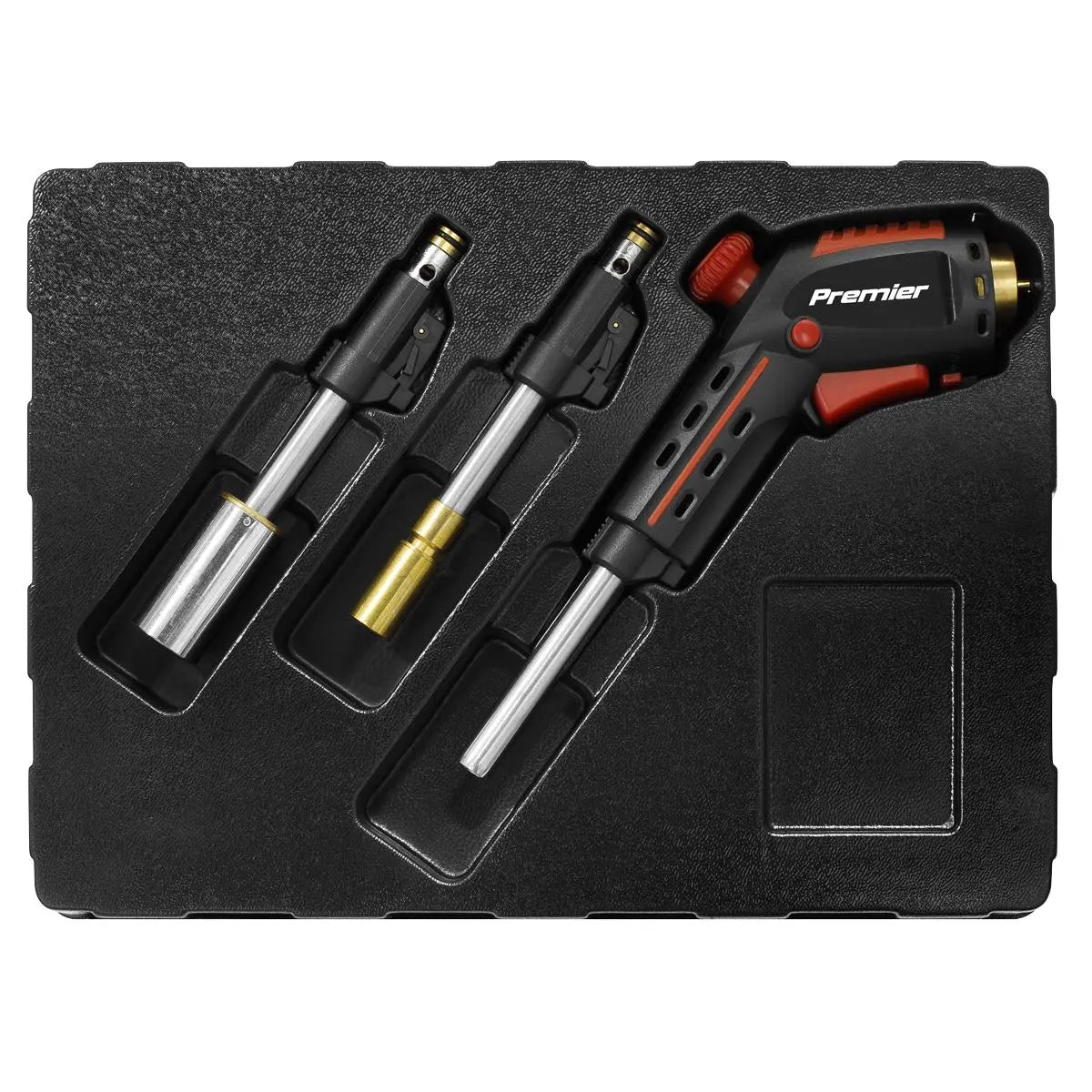 Sealey Premier Interchangeable Propane Torch Set 3-In-1  White Rose Tools