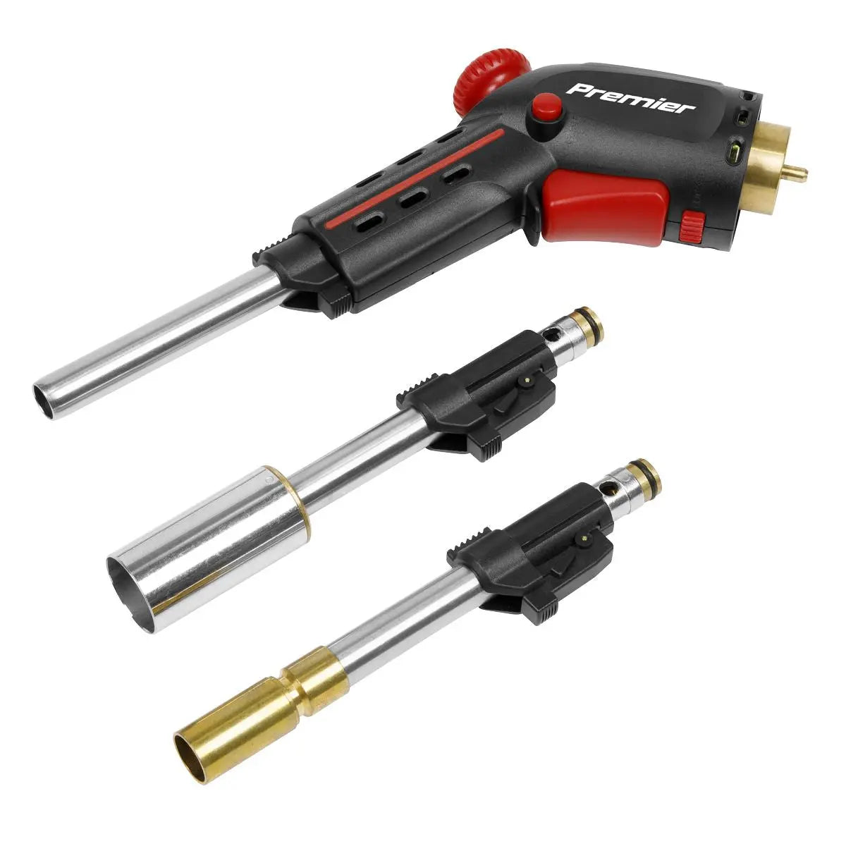 Sealey Premier Interchangeable Propane Torch Set 3-In-1  White Rose Tools