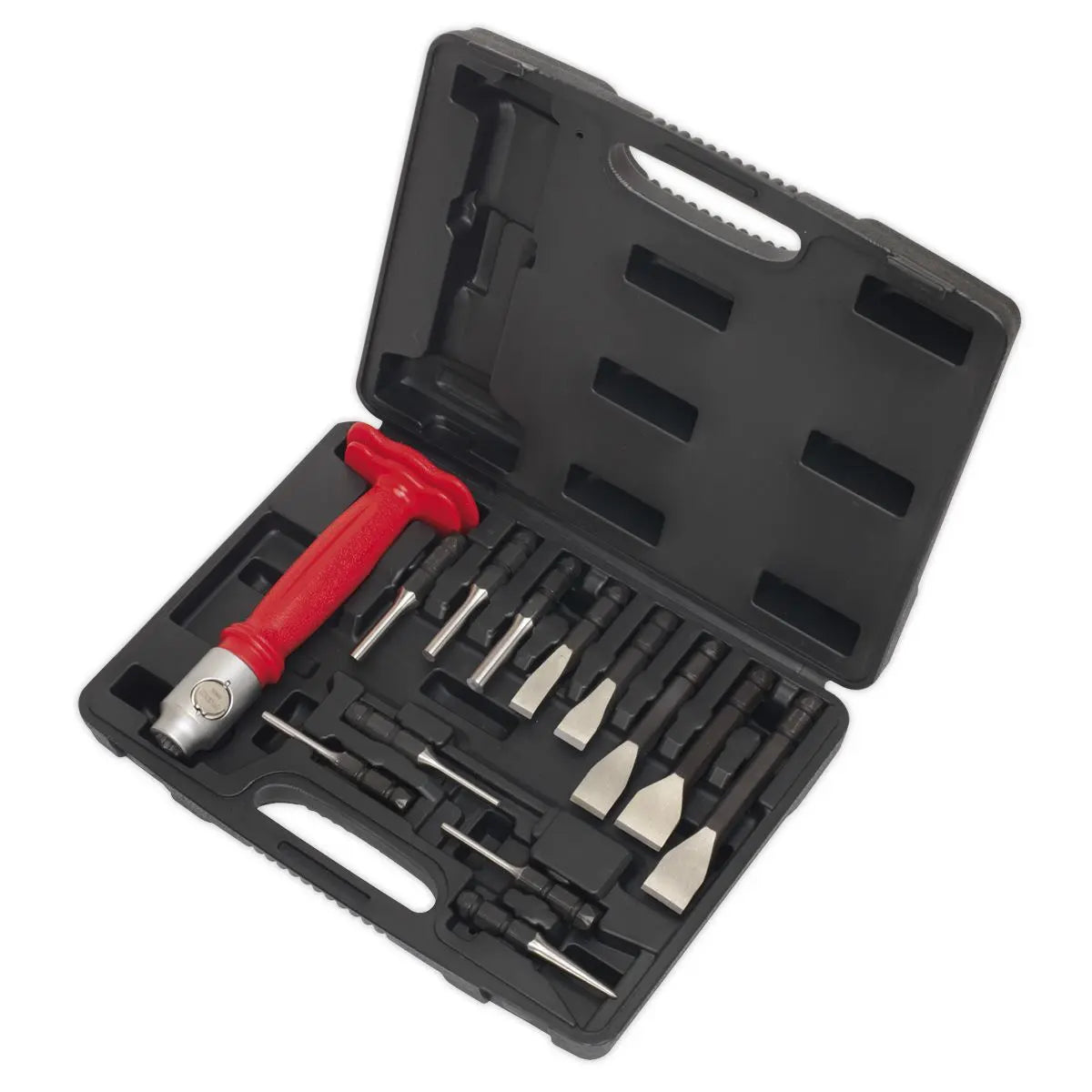 Sealey Premier Interchangeable Punch & Chisel Set 13pc 