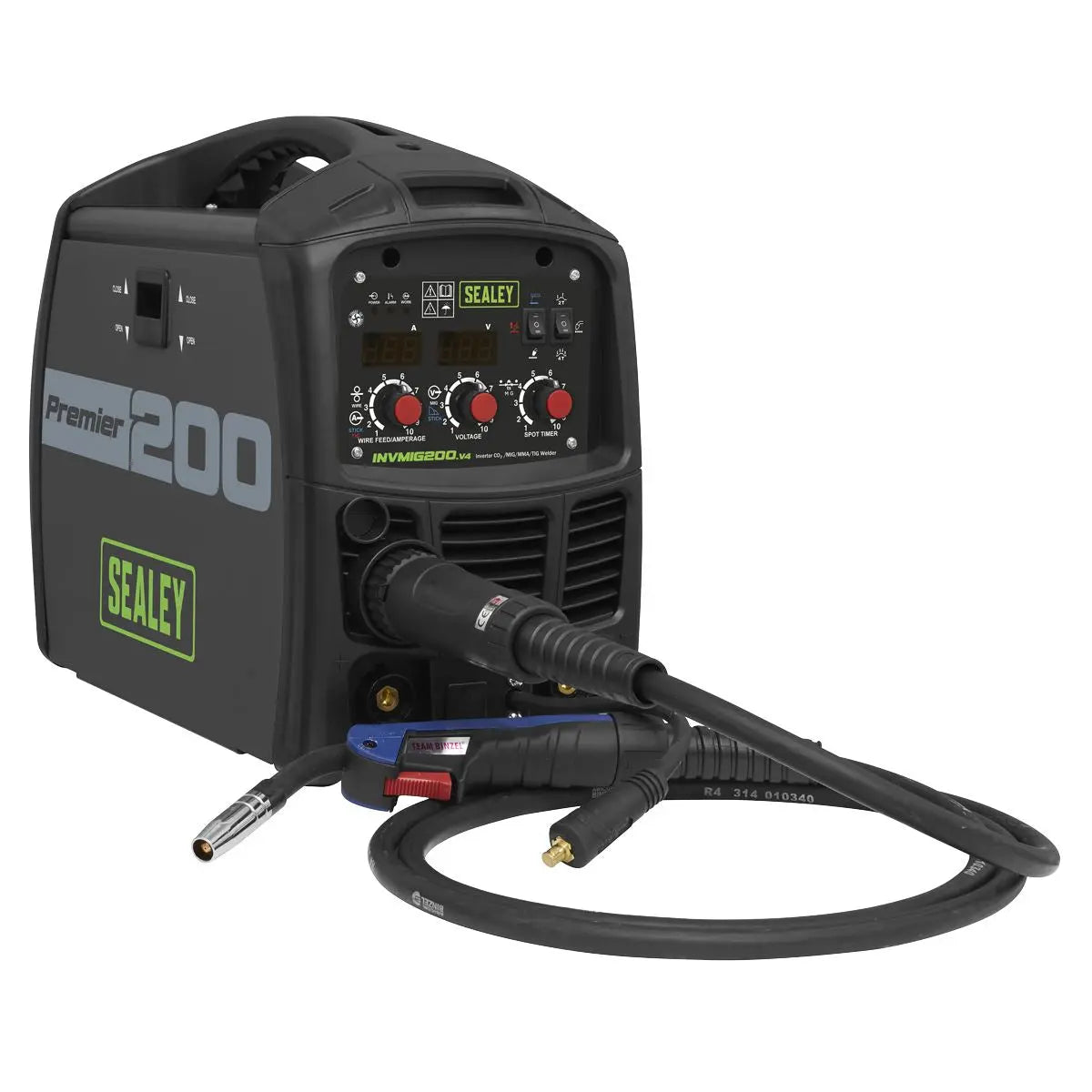 Sealey Premier Inverter Welder MIG, TIG & MMA 200A 