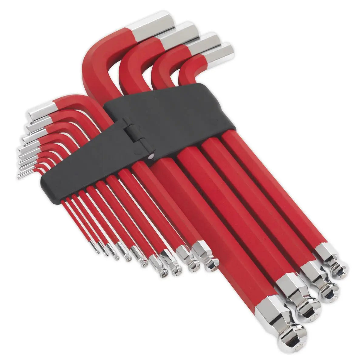 Sealey Premier Jumbo Ball-End Hex Key Set 13pc Anti-Slip - Metric 