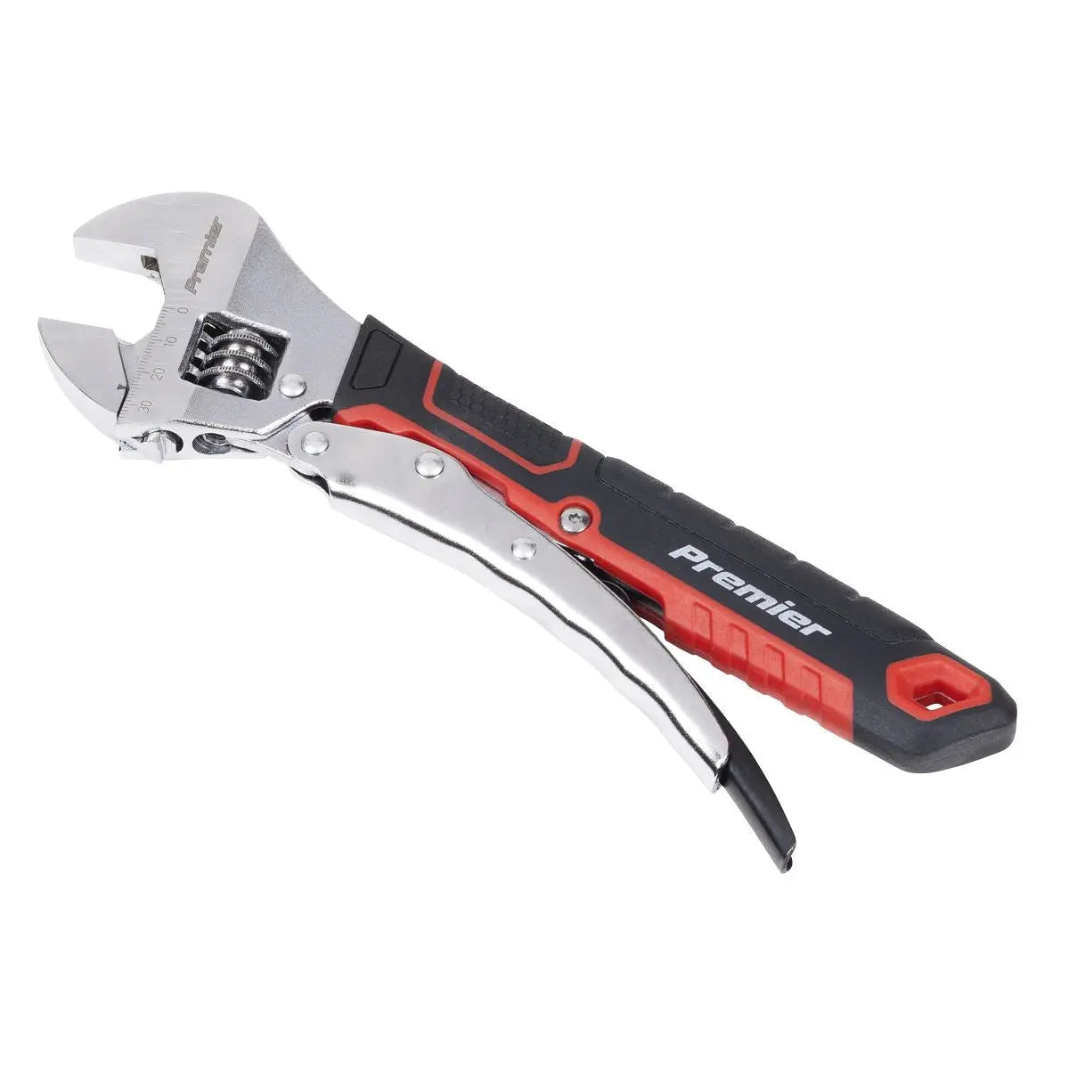 Sealey Premier Locking Adjustable Wrench 250mm  White Rose Tools