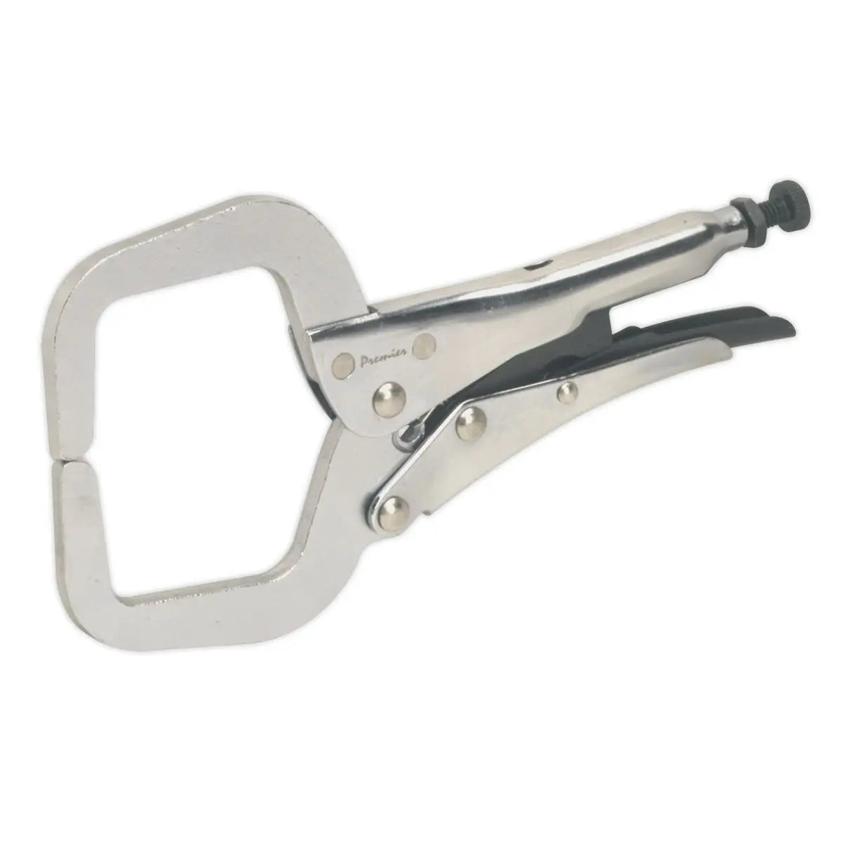 Sealey Premier Locking C-Clamp 165mm 0-45mm Capacity 