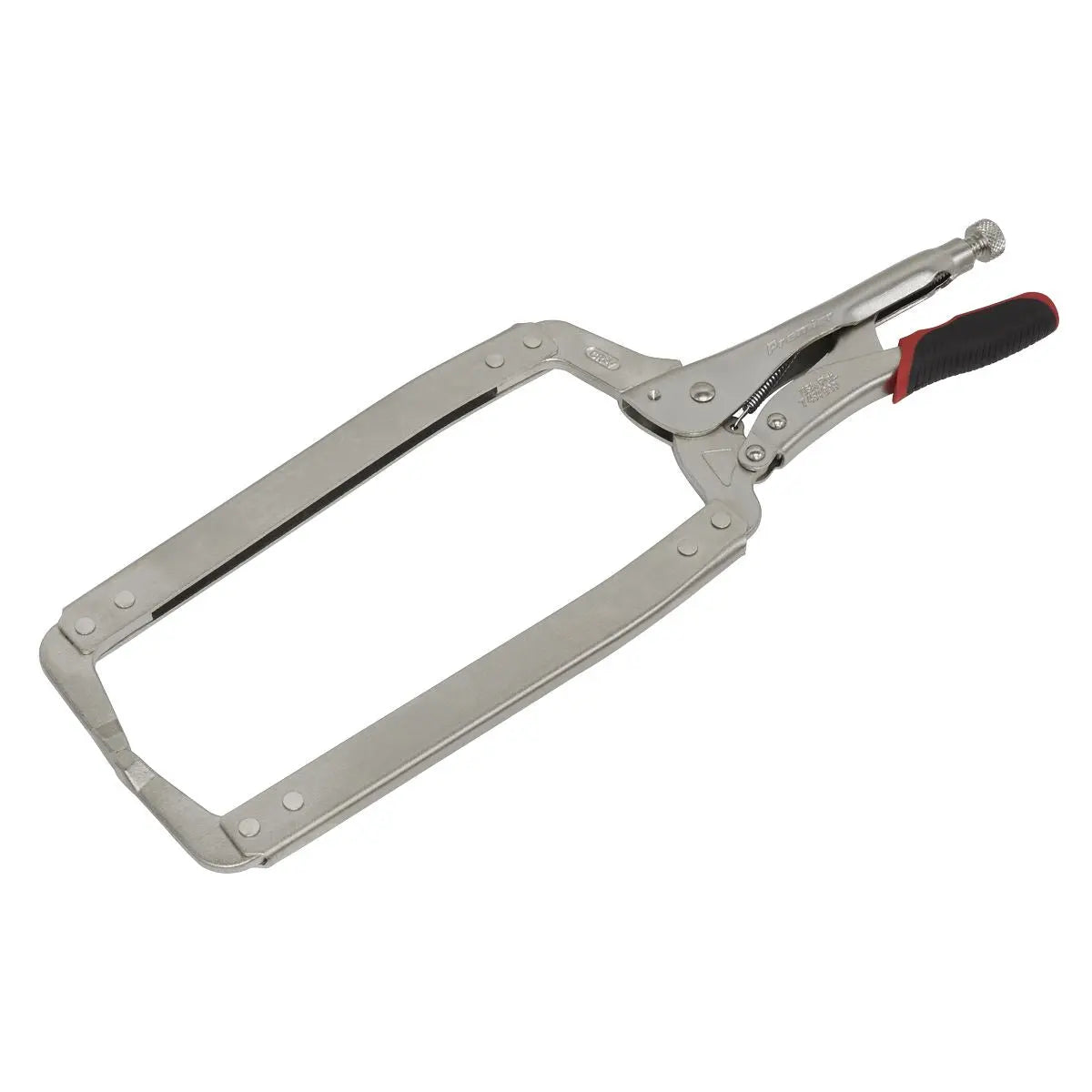 Sealey Premier Locking C-Clamp 455mm 0-160mm Capacity 