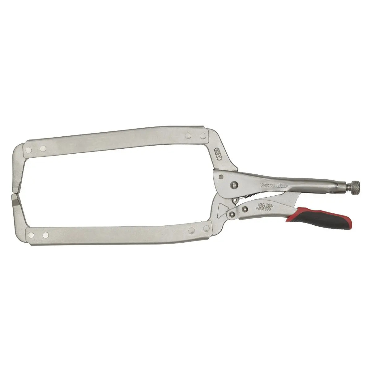 Sealey Premier Locking C-Clamp 455mm 0-160mm Capacity 
