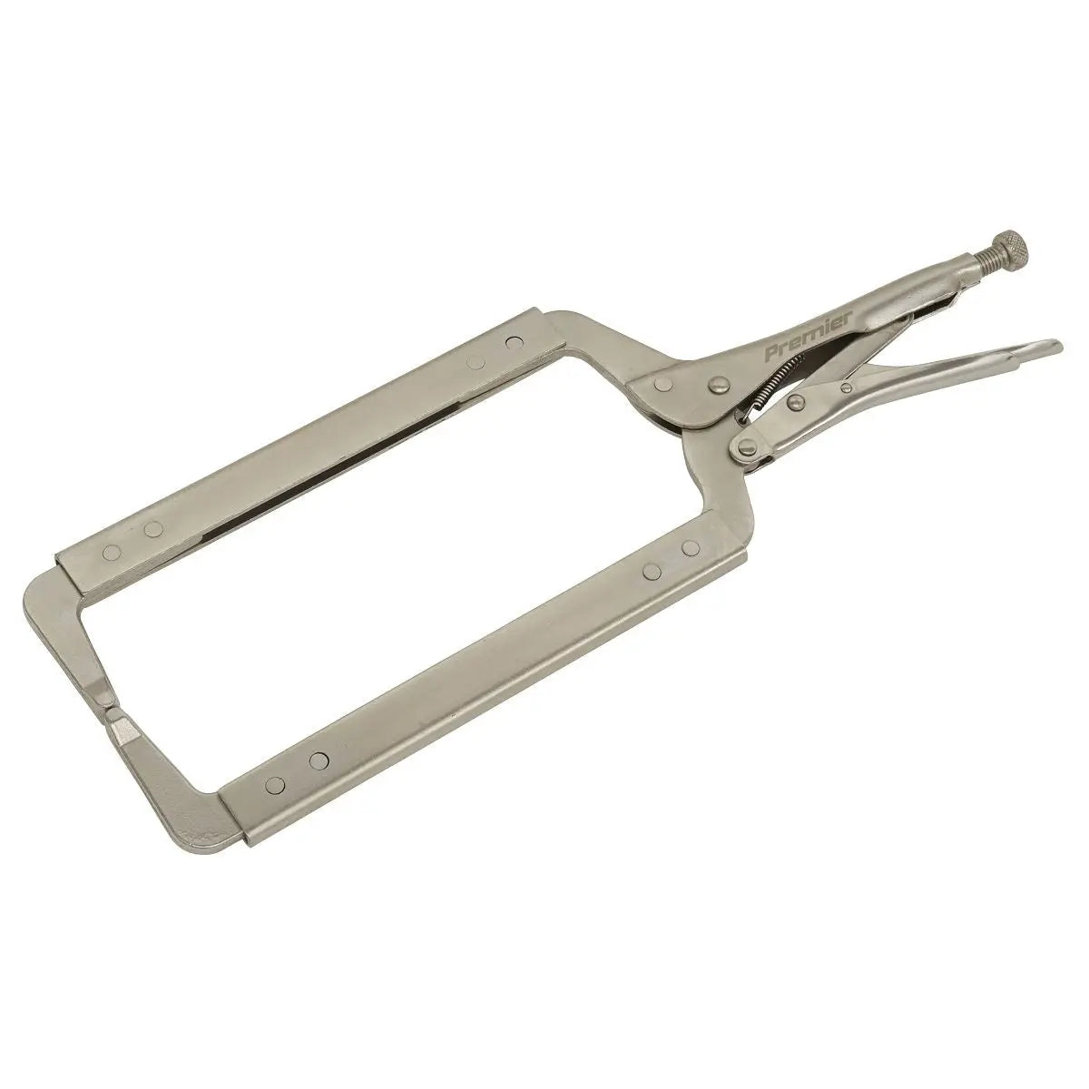 Sealey Premier Locking C-Clamp 455mm 0-160mm Capacity 