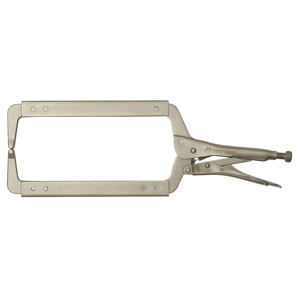 Sealey Premier Locking C-Clamp 455mm 0-160mm Capacity 