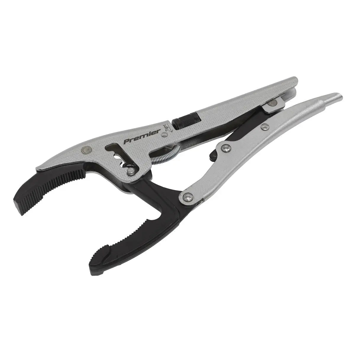 Sealey Premier Locking Pliers 250mm Slip Joint 80mm Jaw Capacity 