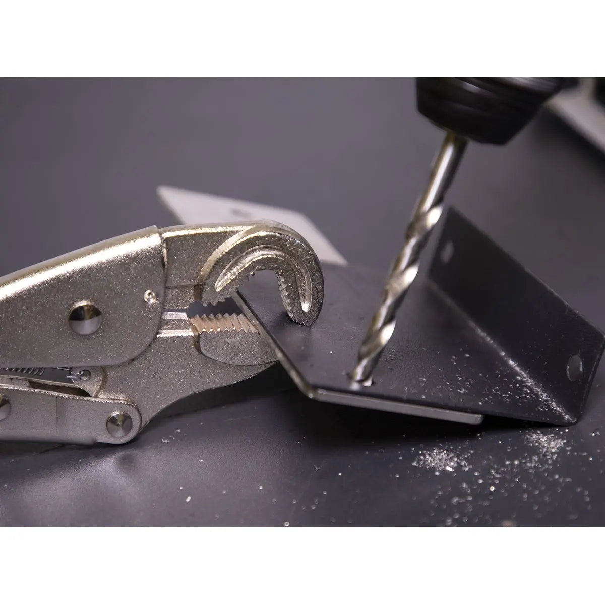 Sealey Premier Locking Pliers Round Jaws 195mm 0-35mm Capacity 