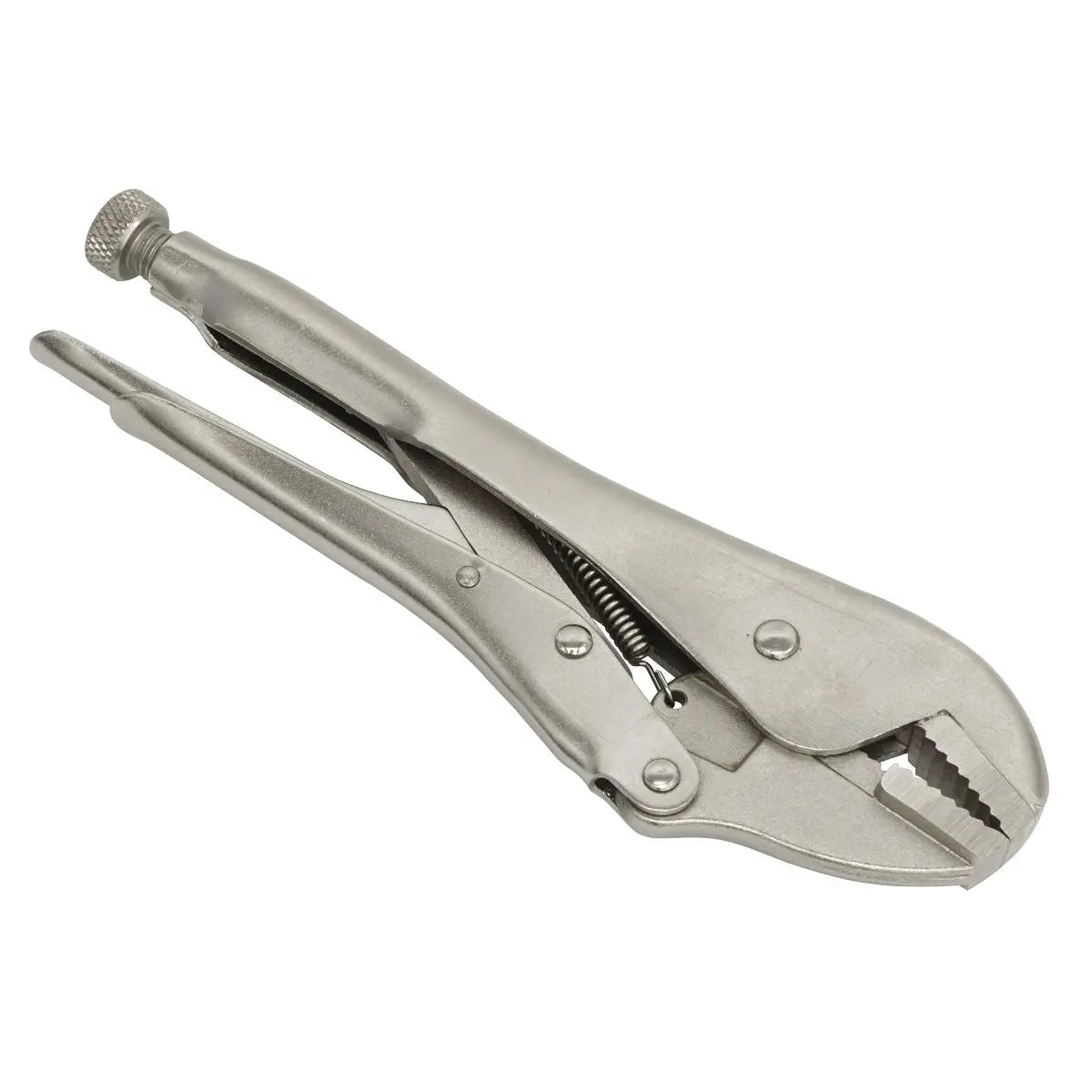 Sealey Premier Locking Pliers Straight Jaws 230mm 0-45mm Capacity 