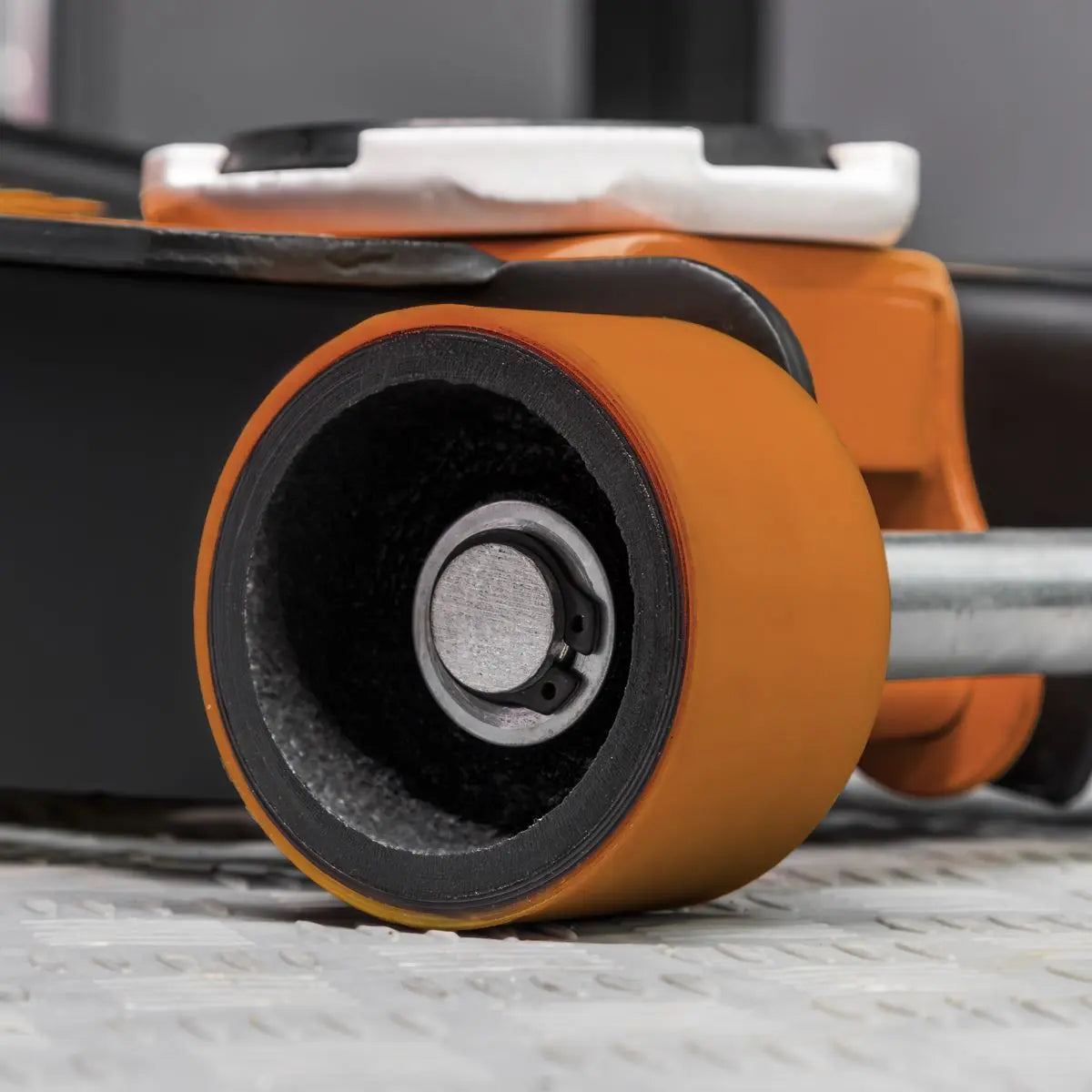 Sealey Premier Low Profile Trolley Jack with Rocket Lift 3 Tonne - Orange  White Rose Tools