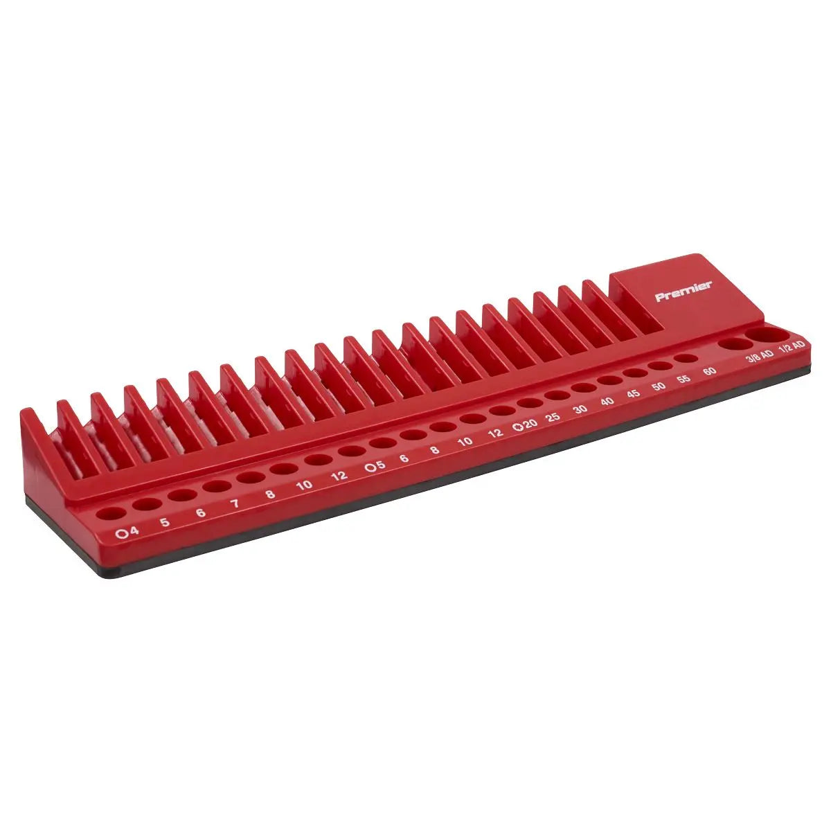 Sealey Premier Magnetic Bit Holder Tray 42 Bit Capacity for 10mm Hex Drive Bits 