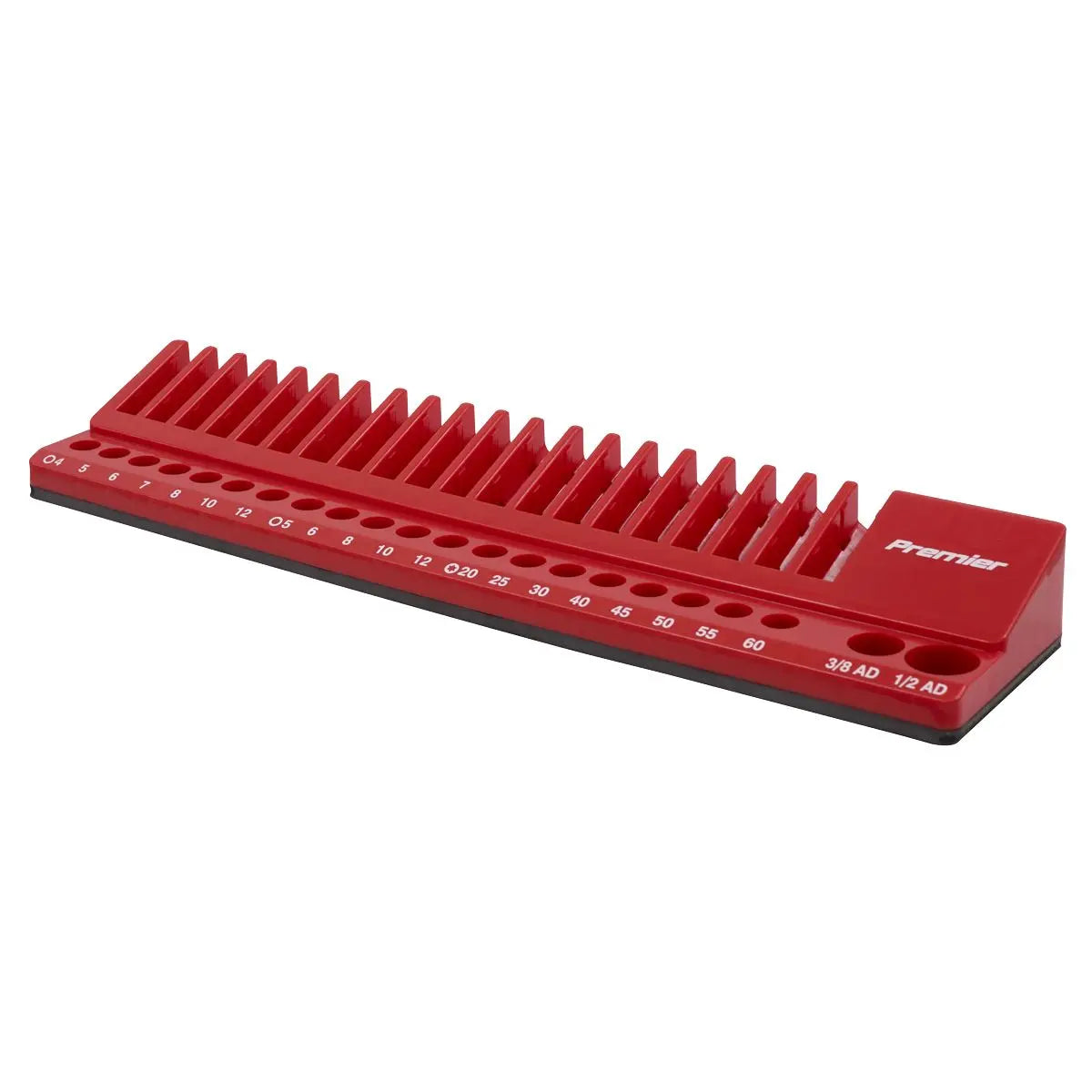 Sealey Premier Magnetic Bit Holder Tray 42 Bit Capacity for 10mm Hex Drive Bits 