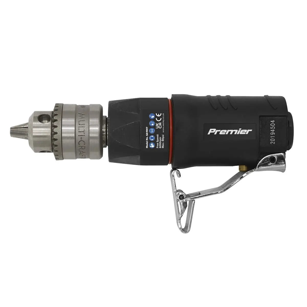 Sealey Premier Mini Air Drill Ø6mm 