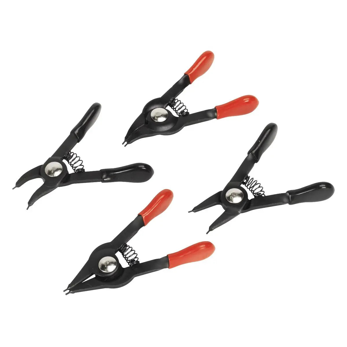 Sealey Premier Mini Circlip Pliers Set 4pc 