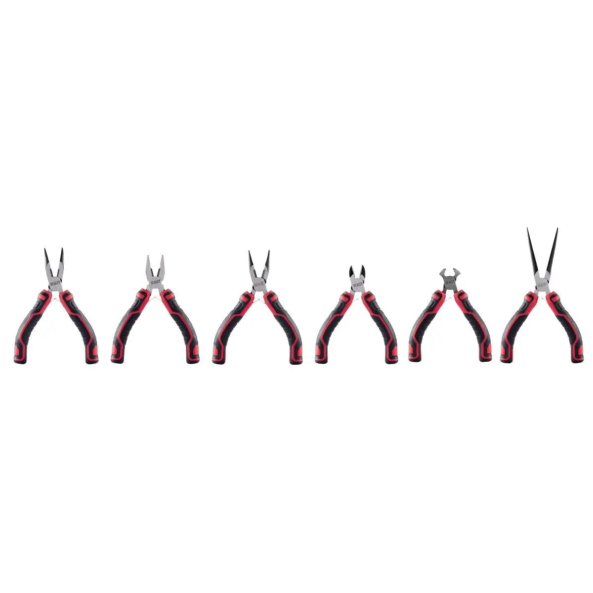Sealey Premier Mini Pliers Set 6pc  White Rose Tools