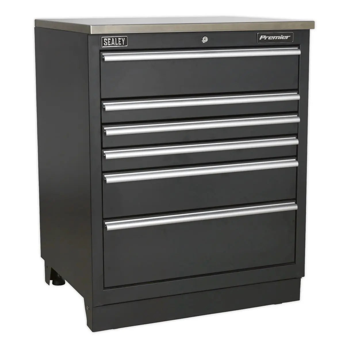 Sealey Premier Modular Floor Cabinet 6 Drawer 775mm Heavy-Duty 