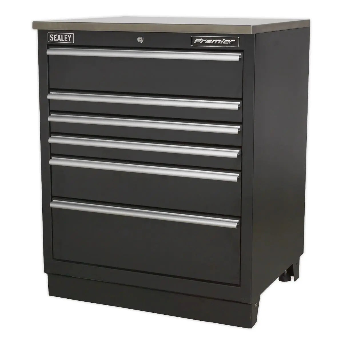 Sealey Premier Modular Floor Cabinet 6 Drawer 775mm Heavy-Duty 