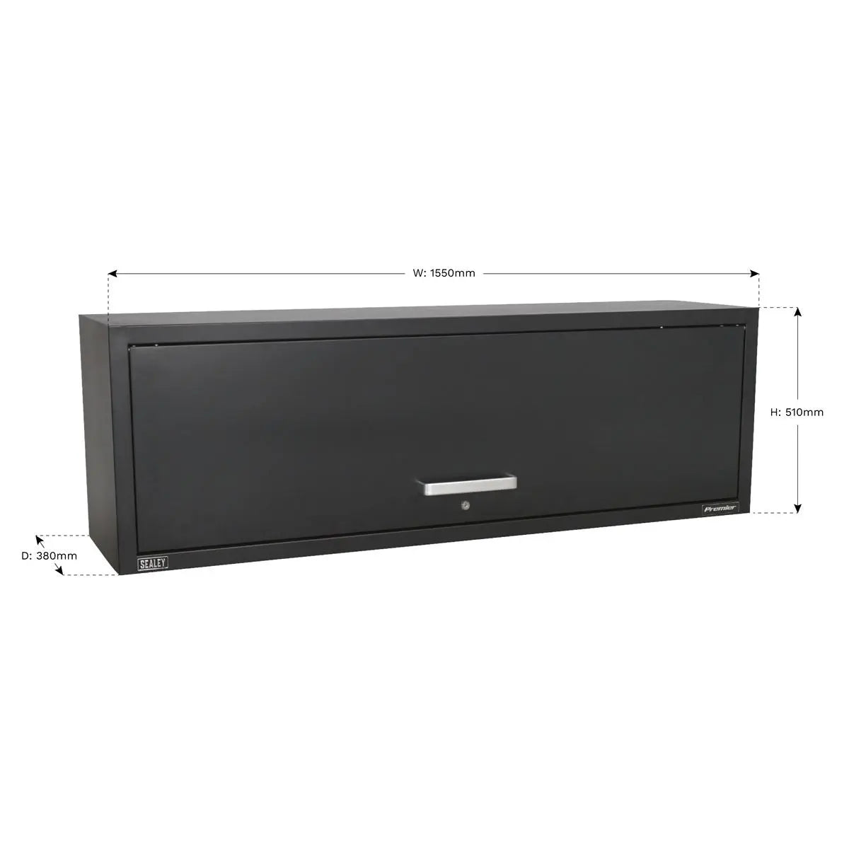 Sealey Premier Modular Wall Cabinet 1550mm Heavy-Duty 