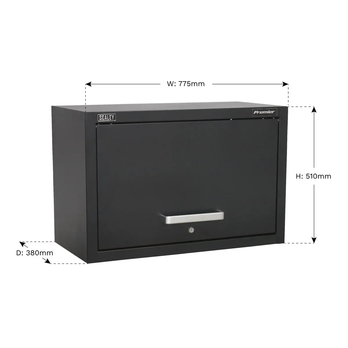Sealey Premier Modular Wall Cabinet 775mm Heavy-Duty 