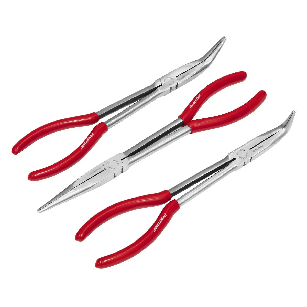 Sealey Premier Needle Nose Pliers Set 3pc 280mm 