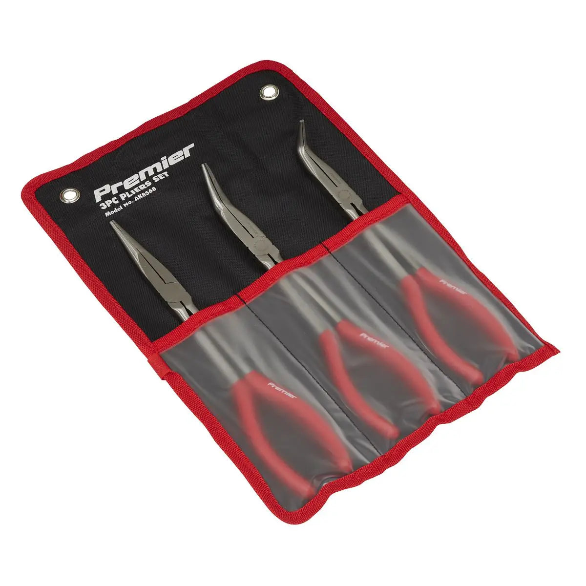 Sealey Premier Needle Nose Pliers Set 3pc 280mm 