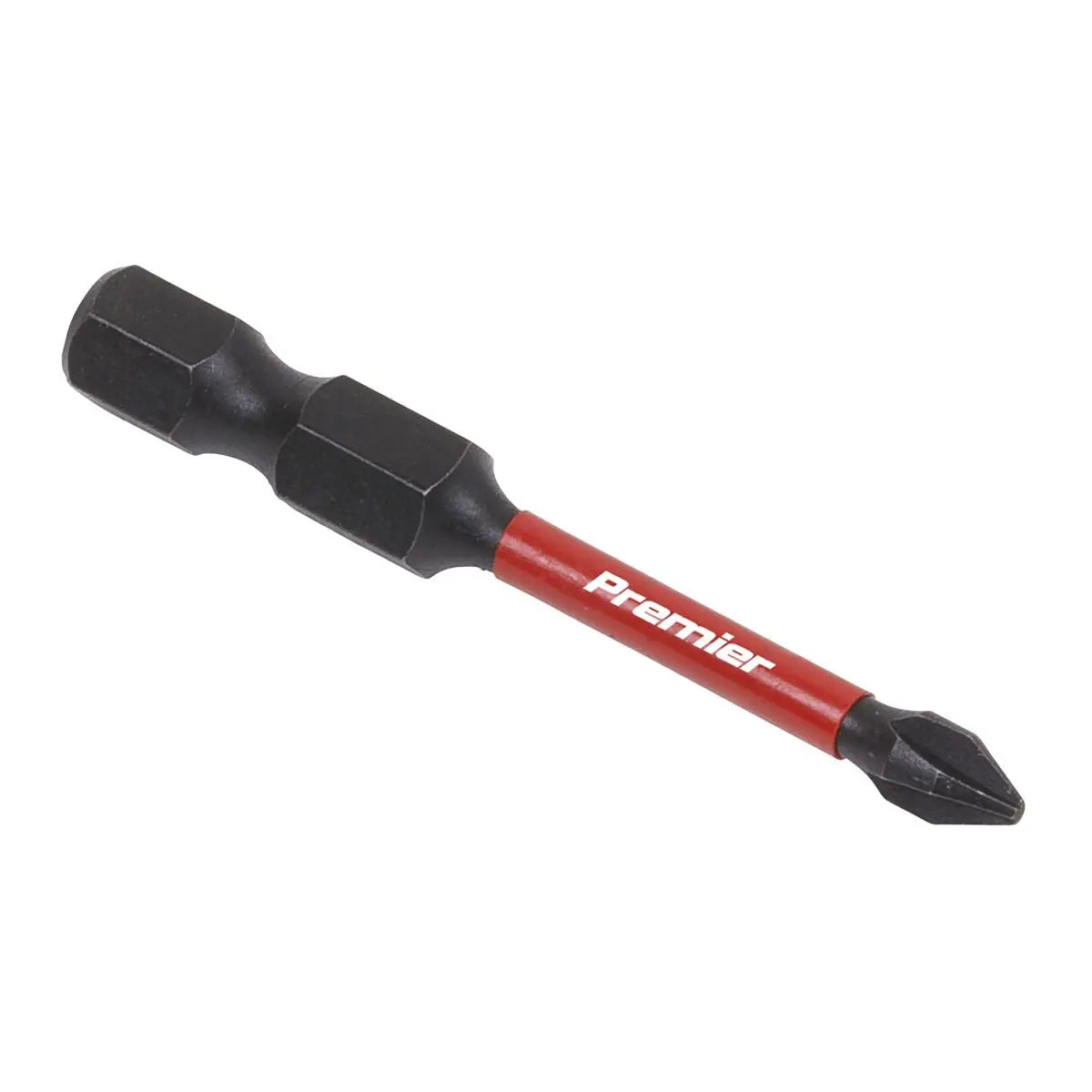 Sealey Premier Phillips #1 Impact Power Tool Bits 50mm - 3pc 