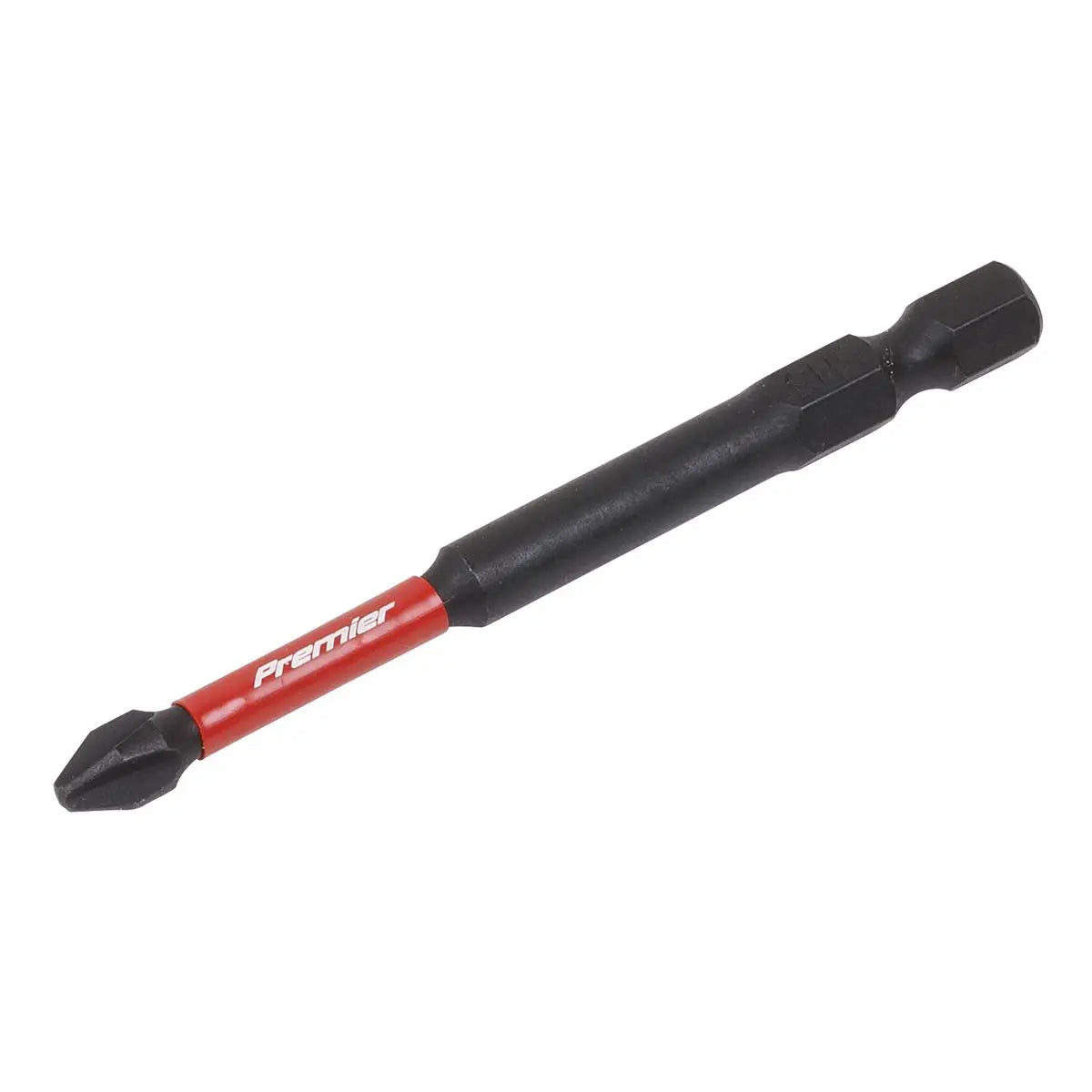 Sealey Premier Phillips #2 Impact Power Tool Bits 75mm - 3pc 