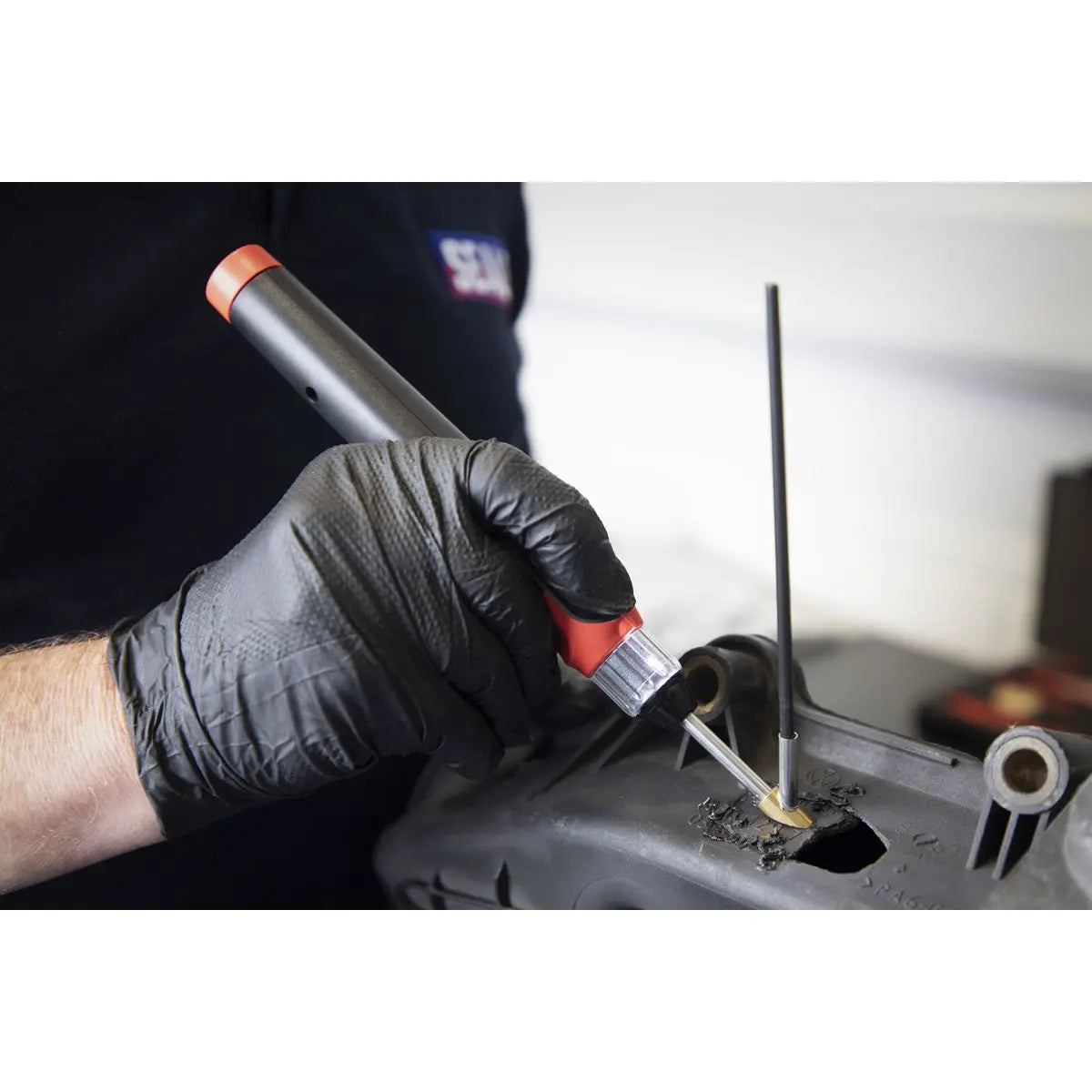 Sealey Premier Plastic Welding Repair Kit Rechargeable Lithium-ion 30W 