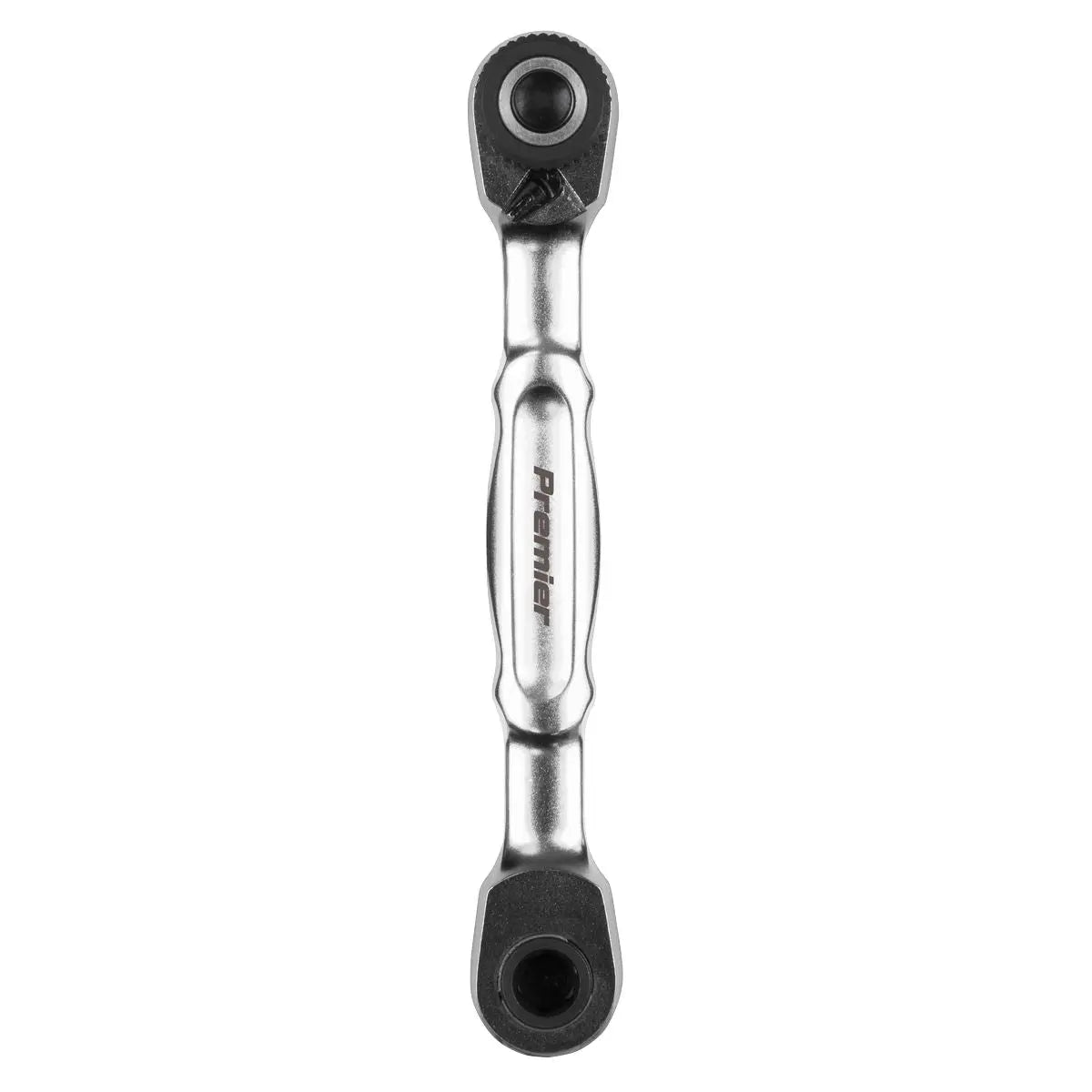 Sealey Premier Platinum Micro Ratchet Bit Driver & Wrench 1/4"Sq & 1/4"Hex Drive  White Rose Tools