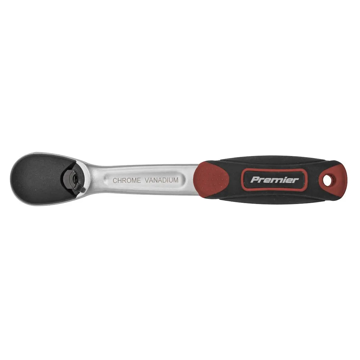 Sealey Premier Platinum Ratchet Wrench 1/4"Sq Drive Dust-Free Flip Reverse - Premier Platinum 