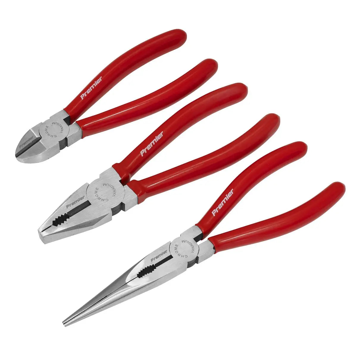 Sealey Premier Pliers Set 3pc 