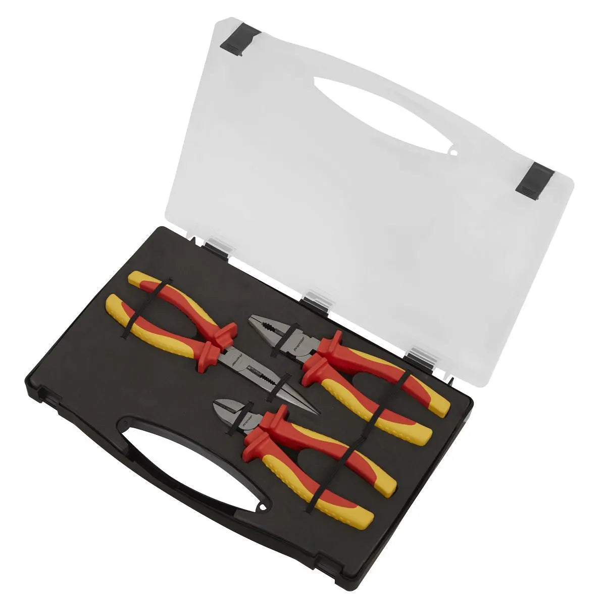 Sealey Premier Pliers Set 3pc VDE Approved 