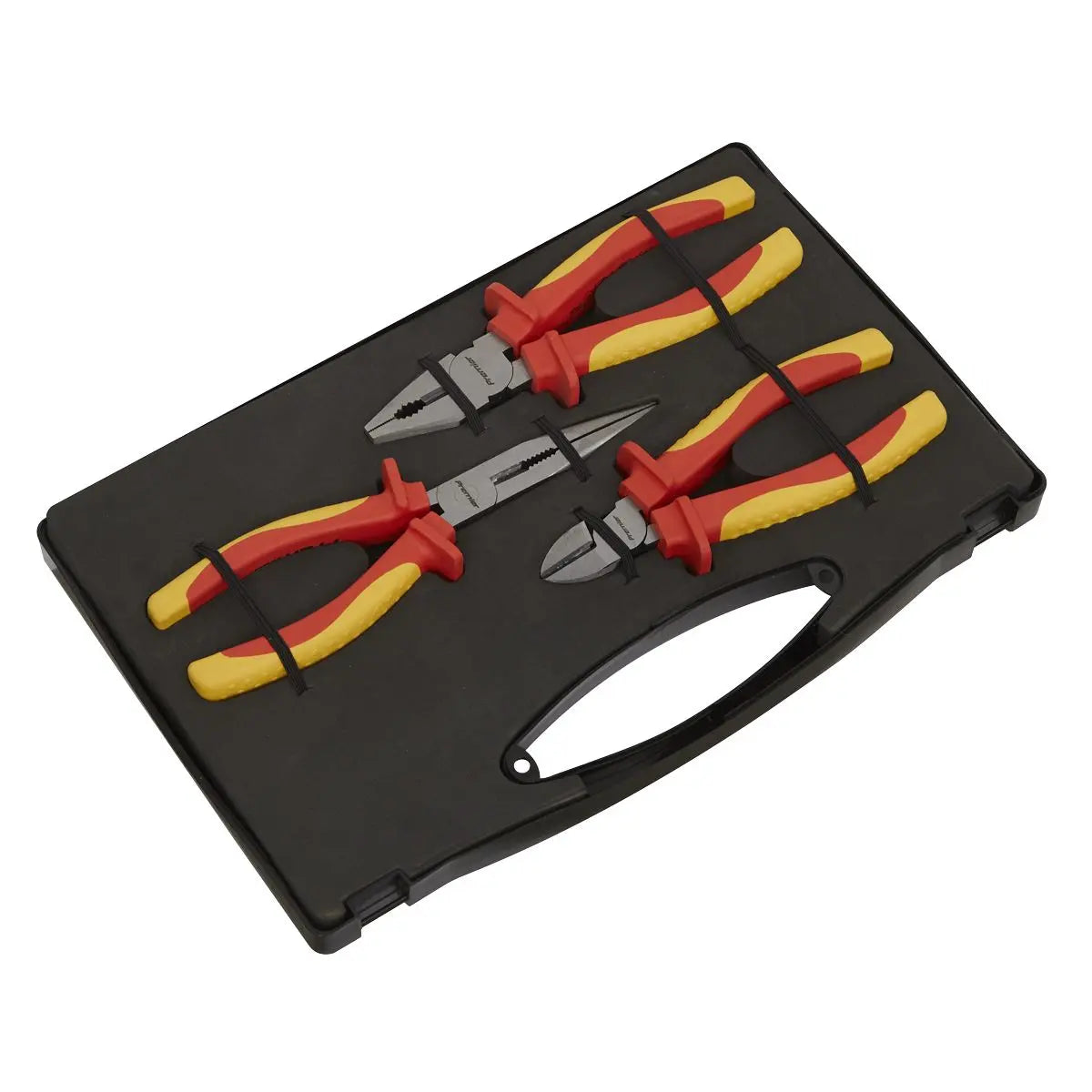 Sealey Premier Pliers Set 3pc VDE Approved 