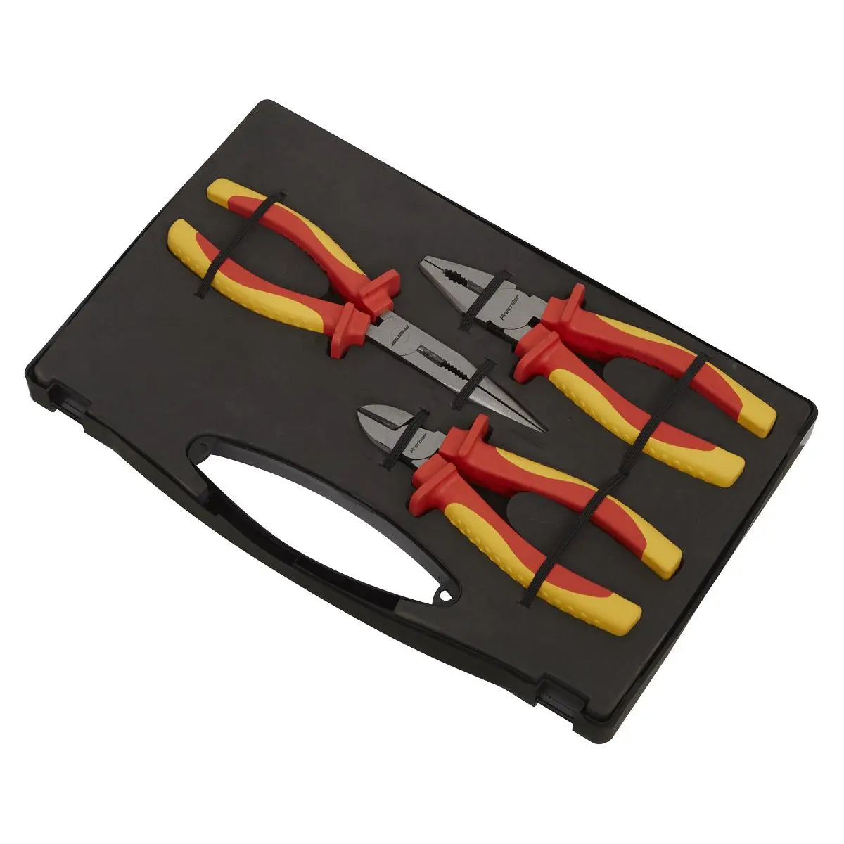 Sealey Premier Pliers Set 3pc VDE Approved 