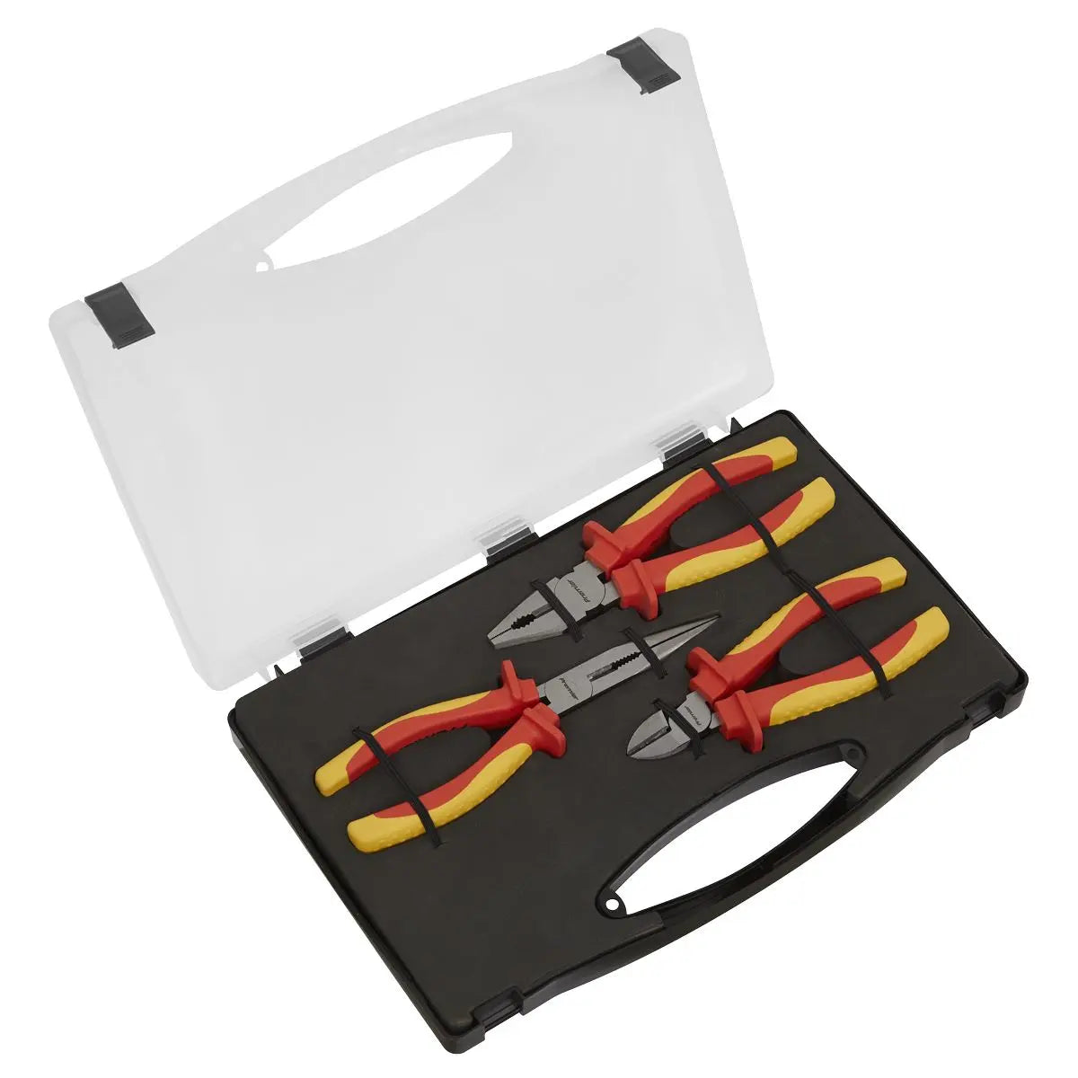 Sealey Premier Pliers Set 3pc VDE Approved 