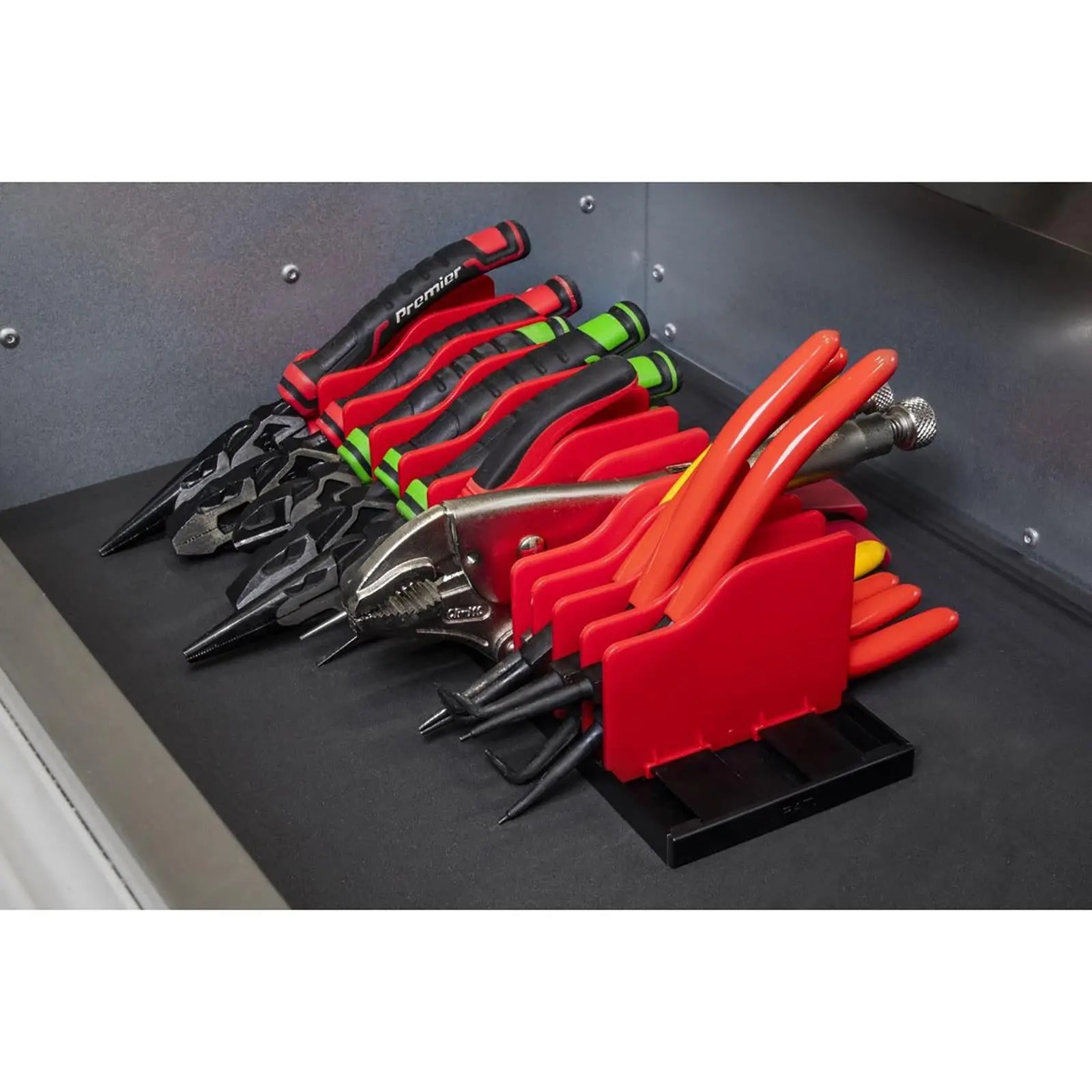 Sealey Premier Pliers Storage Racks with Adjustable Dividers 