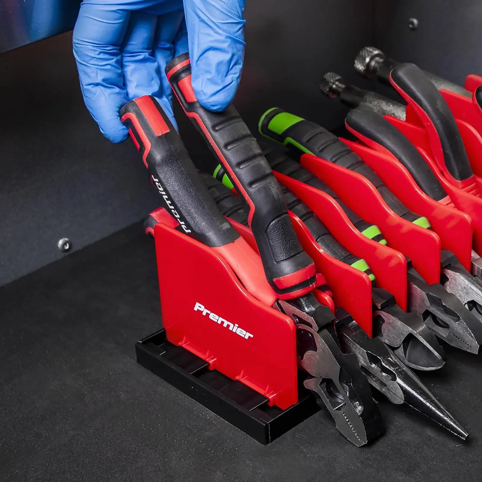 Sealey Premier Pliers Storage Racks with Adjustable Dividers 