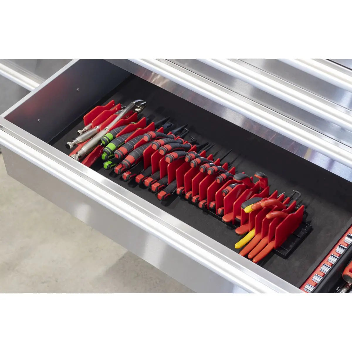 Sealey Premier Pliers Storage Racks with Adjustable Dividers 