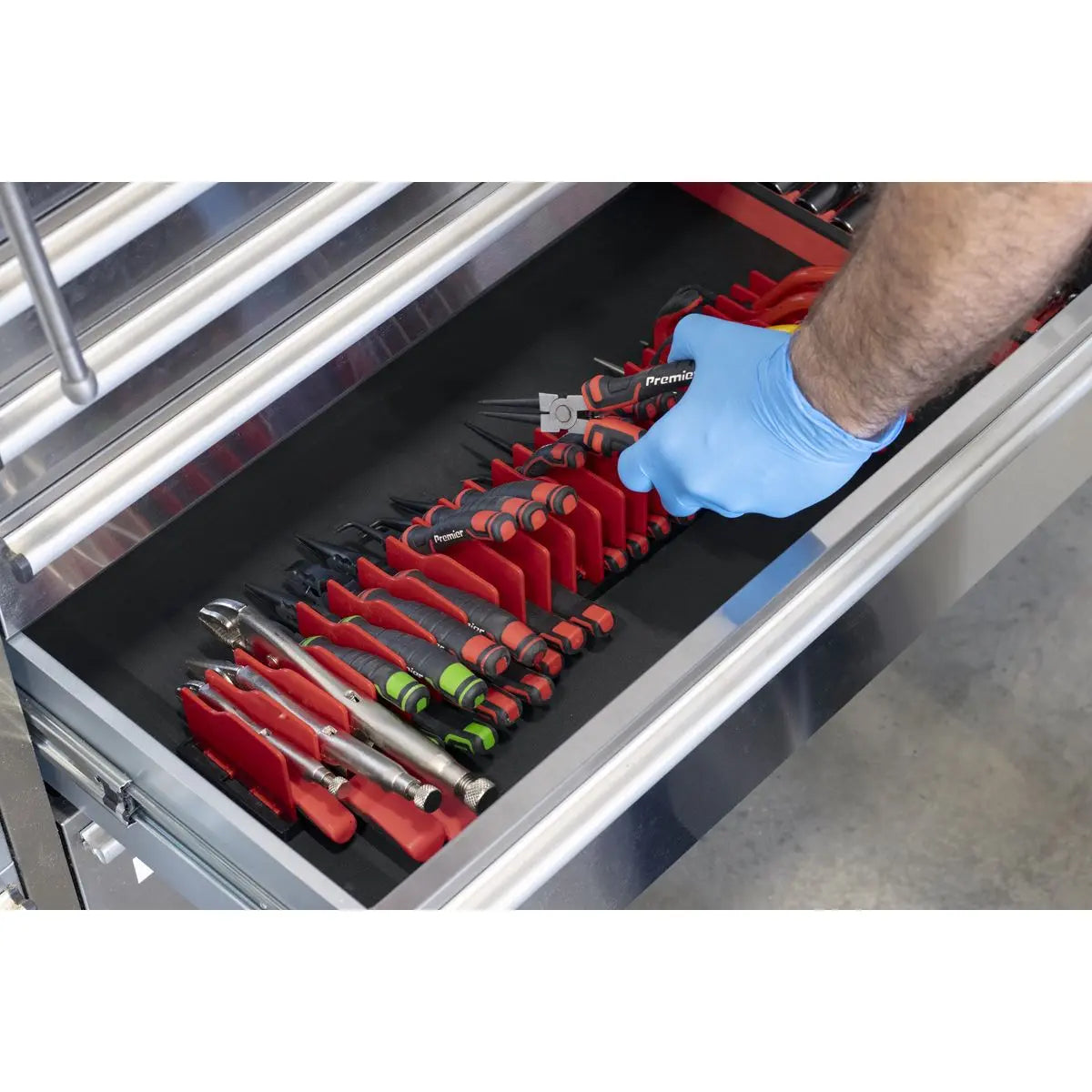 Sealey Premier Pliers Storage Racks with Adjustable Dividers 