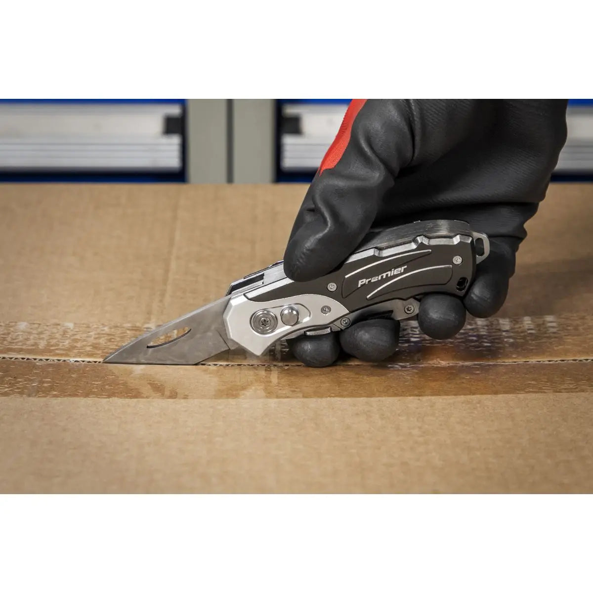 Sealey Premier Pocket Knife Locking Twin-Blade 