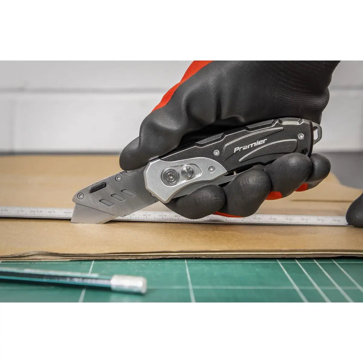 Sealey Premier Pocket Knife Locking Twin-Blade 