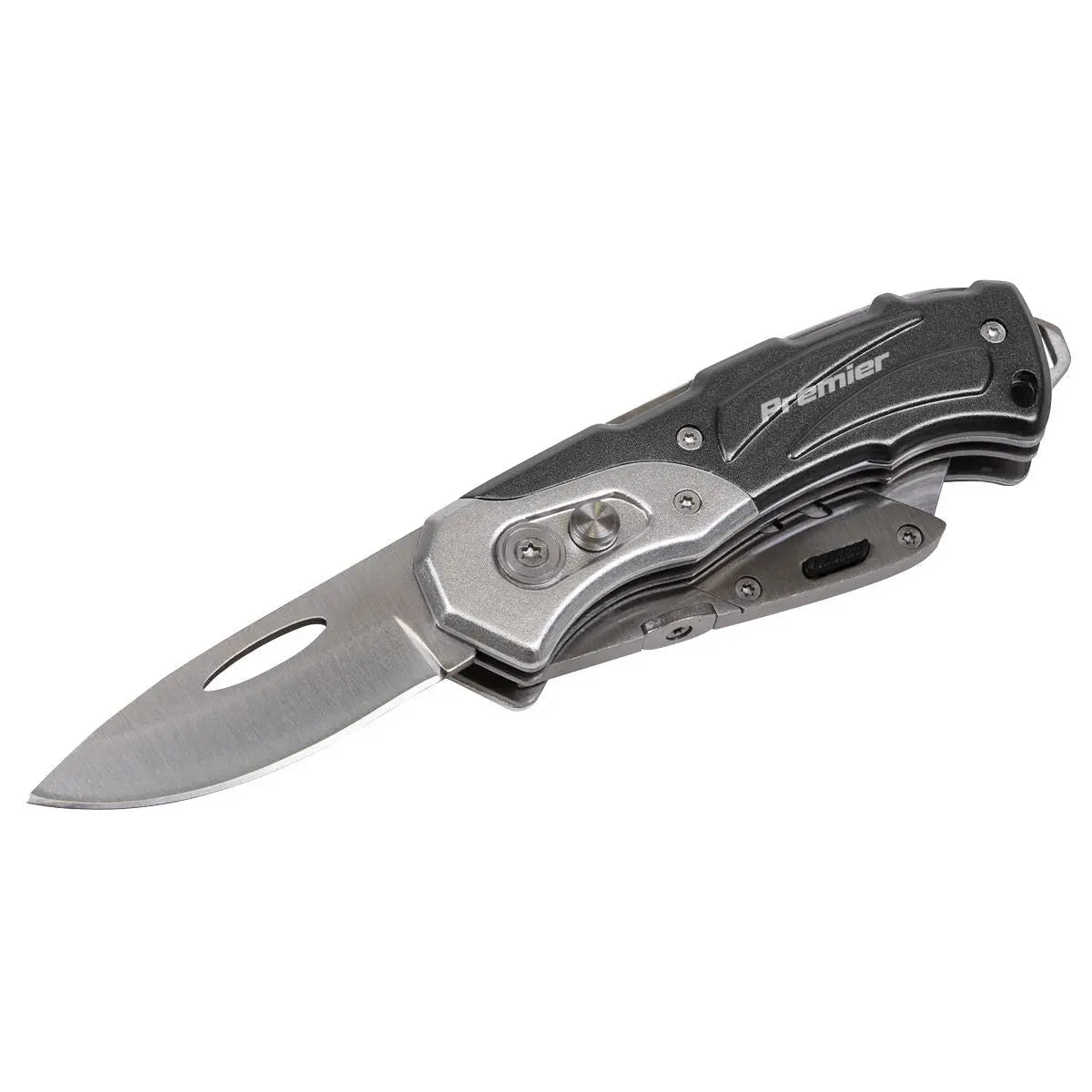 Sealey Premier Pocket Knife Locking Twin-Blade 